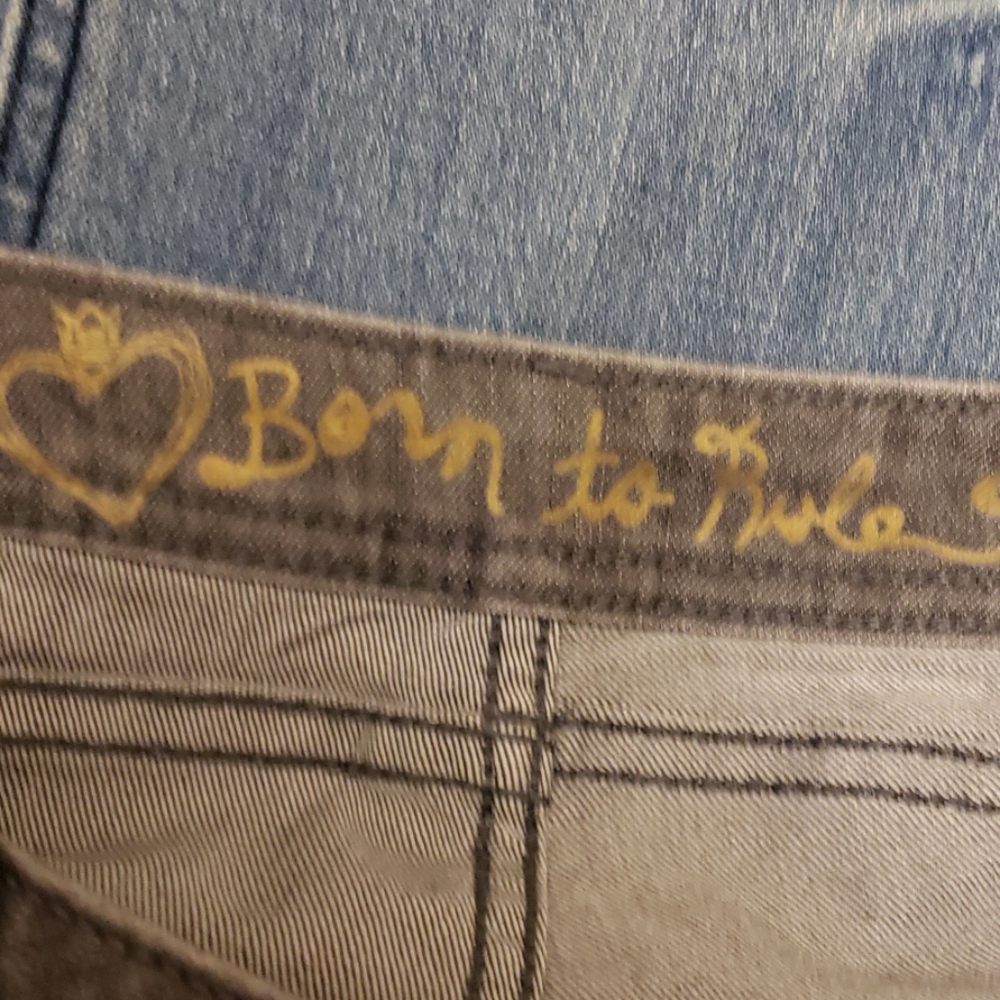 JEANS Born to Rule Women's  Jeans Size 7 - Picture 8 of 8